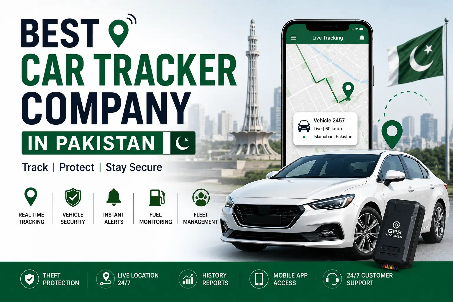 The Best Car Tracker Company in Pakistan for 2026 Guide