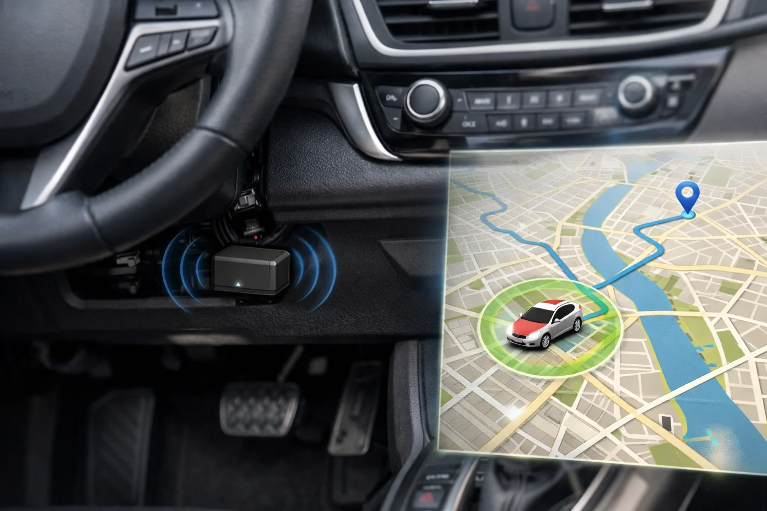 Small GPS Tracker for Car