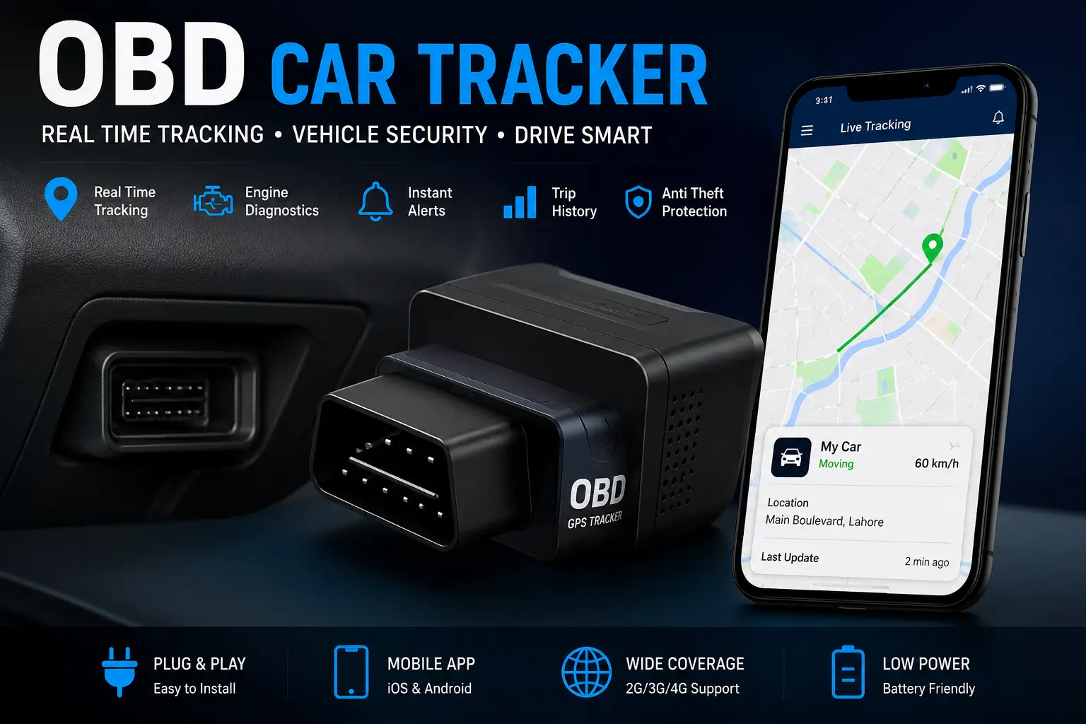 OBD car Tracker