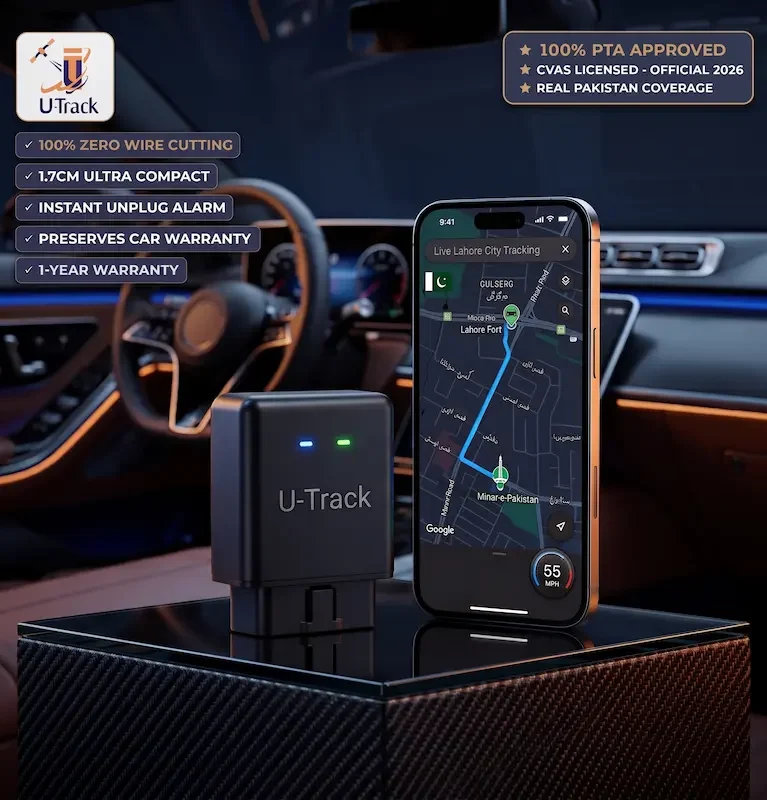 OBD Tracker in Pakistan - UTrack VL505 Micro Plug and Play GPS Tracker Zero Wire Cutting